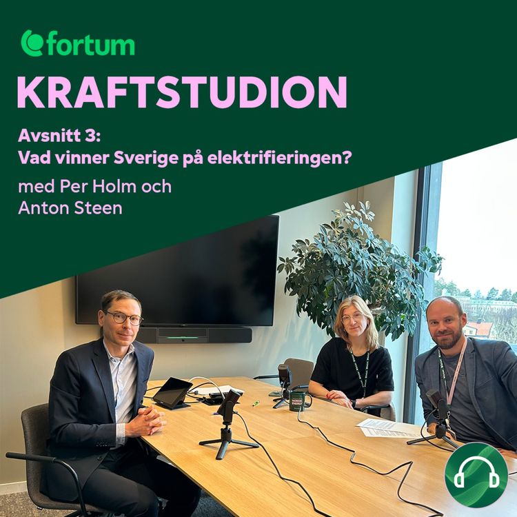 cover art for Kraftstudion: Vad vinner Sverige på elektrifieringen? 