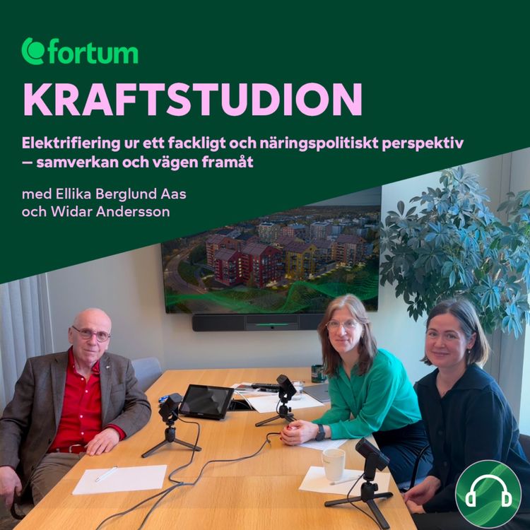 cover art for Kraftstudion: Elektrifiering ur ett fackligt och näringspolitiskt perspektiv – samverkan och vägen framåt