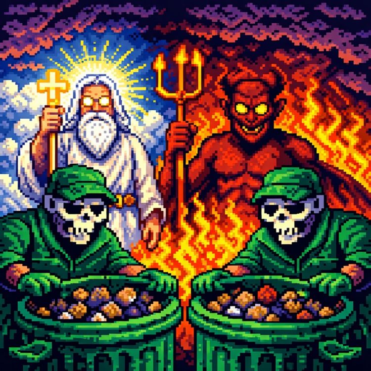 cover art for The Good, the Evil and the Bin Men. | EP 22