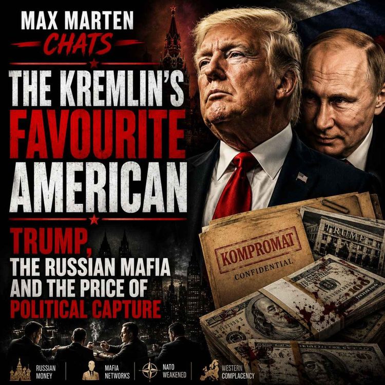 cover art for #8 The Kremlin’s Favourite American