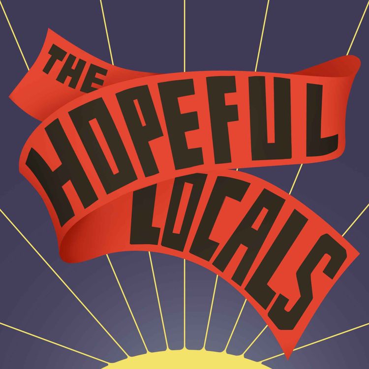 cover art for The Hopeful Locals #1: A Portrait of the Artist as a Middle-Aged Woman