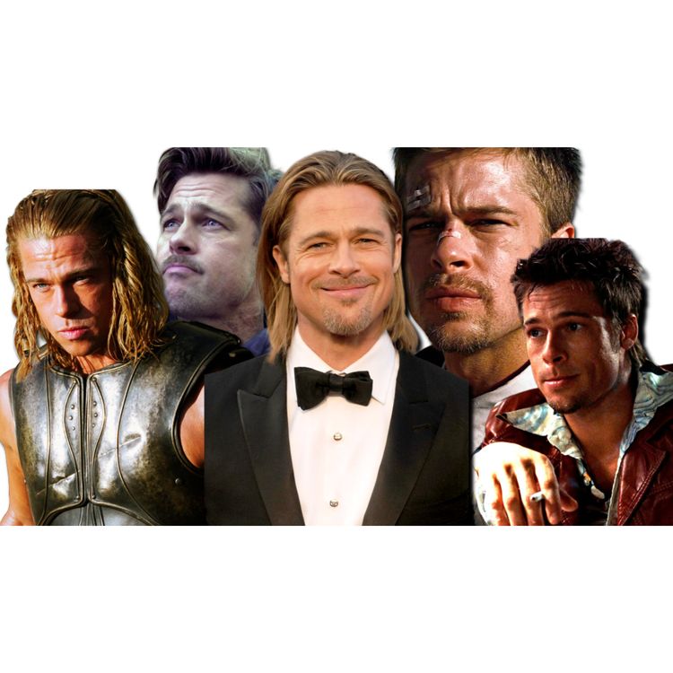 cover art for Breaking Down Brad Pitt’s Film Career