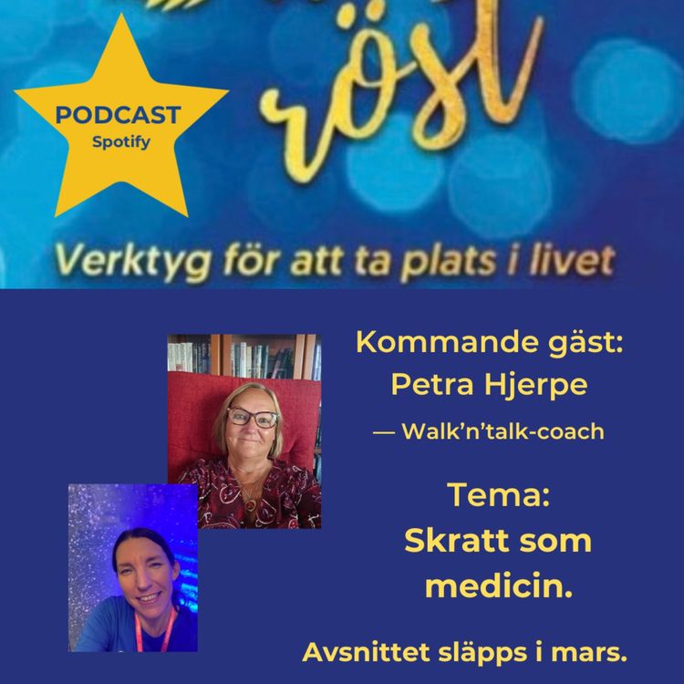 cover art for 64. Tema: Skratt som medicin. Gäst: Petra Hjerpe