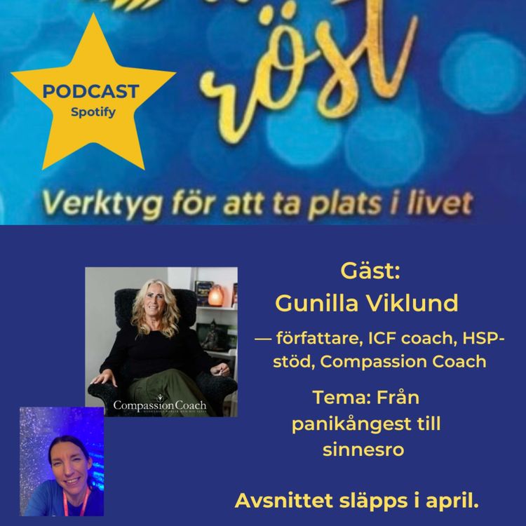 cover art for 70. Från panikångest till sinnesro. Gäst: Gunilla Viklund