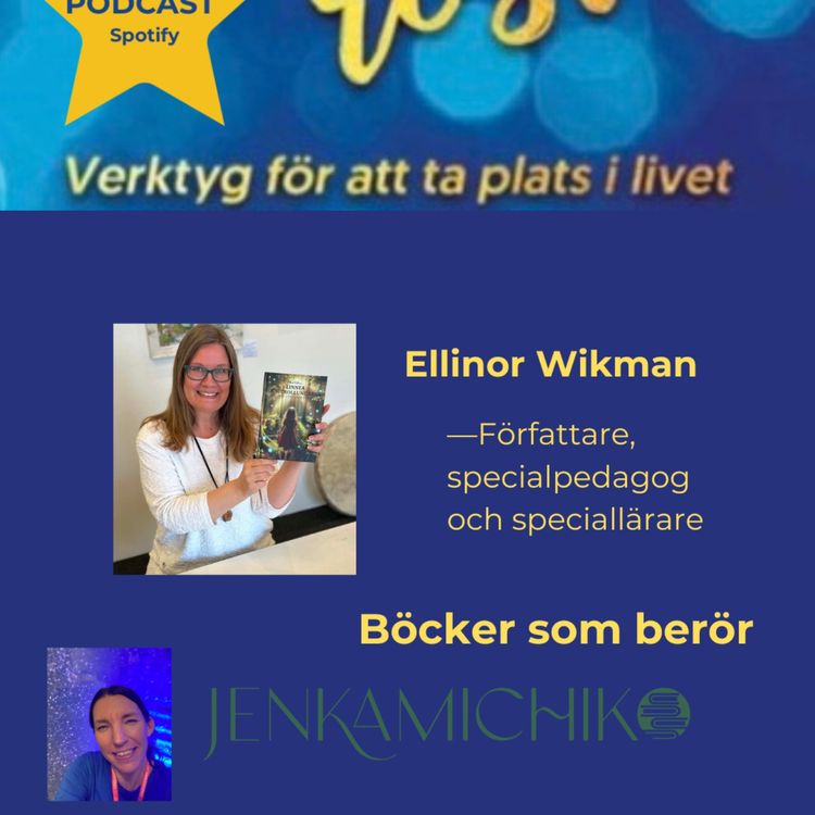 cover art for 90. Böcker som berör. Gäst: Ellinor Wikman