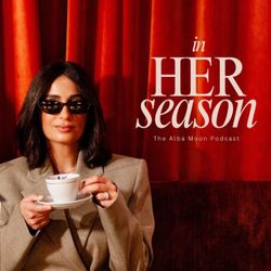 cover art for In Her Season: Motherhood, Birth & Postpartum Stories | Alba Moon
