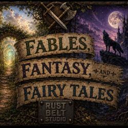 cover art for Fables, Fantasy, and Fairy Tales