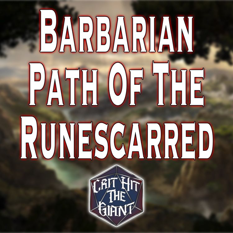 cover art for Barbarian Path of the Runescarred