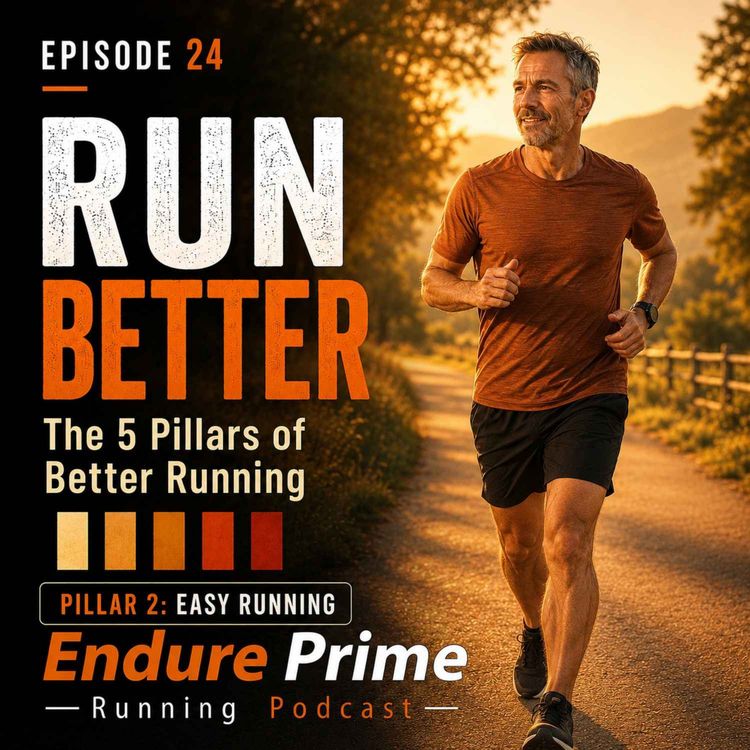 cover art for Episode 24: The 5 Pillars of Better Running – Easy Running