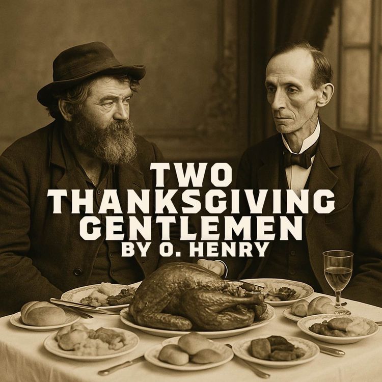 cover art for Two Thanksgiving Gentlemen – A Classic Holiday Short Story by O. Henry
