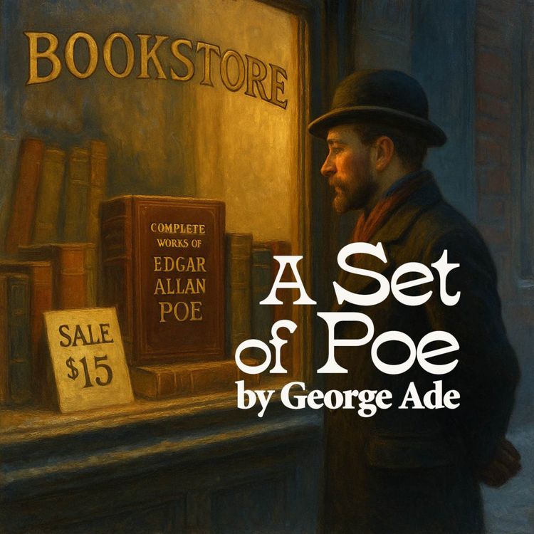 cover art for A Set of Poe – a Classic Holiday Tale by George Ade