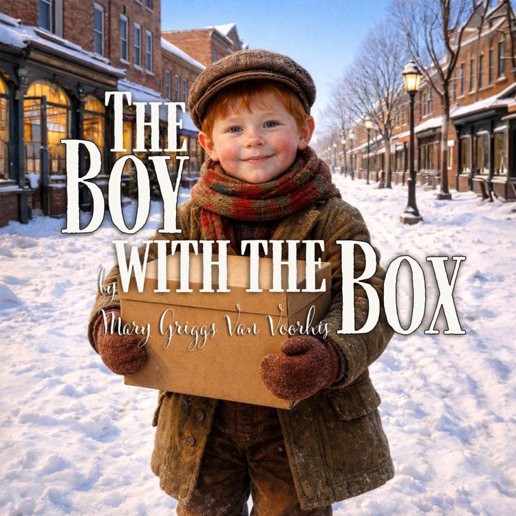 cover art for The Boy with the Box – A Classic Christmas Story by Mary Griggs Van Voorhis