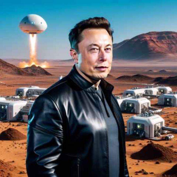 cover art for Exploring Musk's Vision: Neuralink, Mars, and AGI Threats