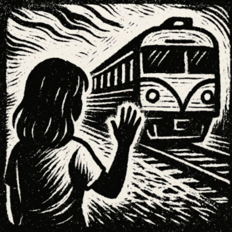 cover art for Episode 18: The Girl Who Loved Trains