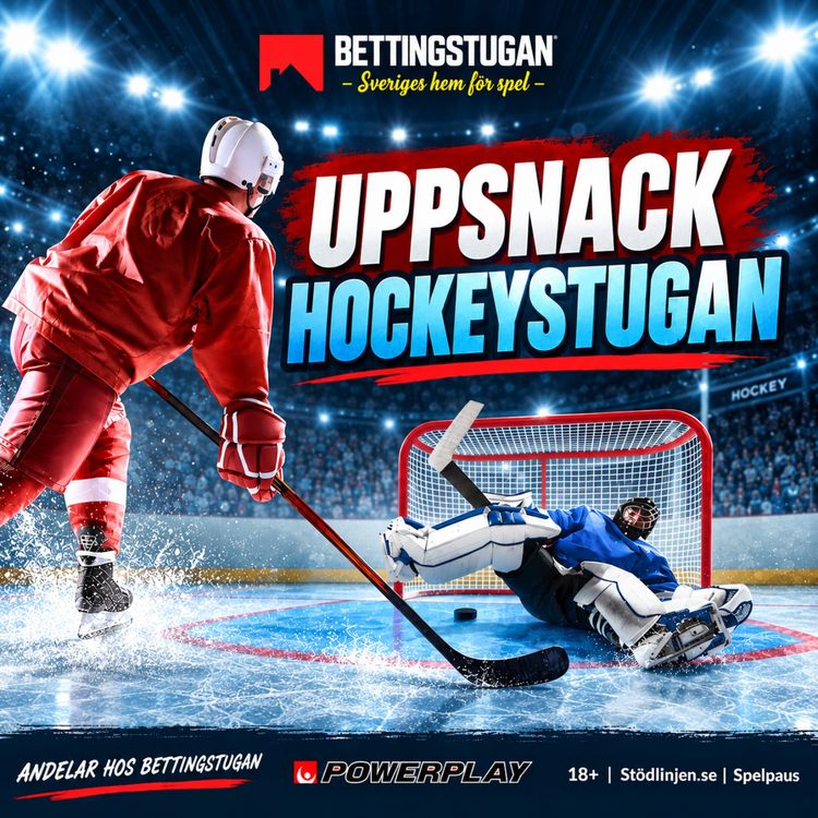 cover art for Uppsnack Hockeystugan - Omgångens SHL analyseras