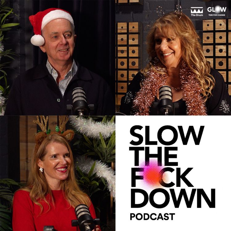cover art for Helen & Adam: Slow the Fuck Down at Christmas: Choices, Bandwidth & the Cost of Doing Too Much