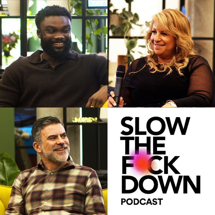 cover art for Slow the F*ck Down LIVE:  Timothy Armoo & Steve Challouma - It's not that deep!