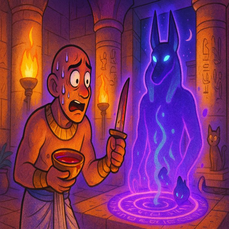 cover art for The Blood Ritual That Opened the Underworld