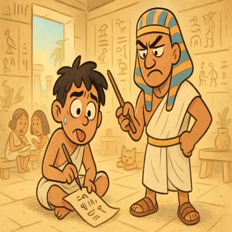cover art for What Ancient Egyptian Schools Were Like