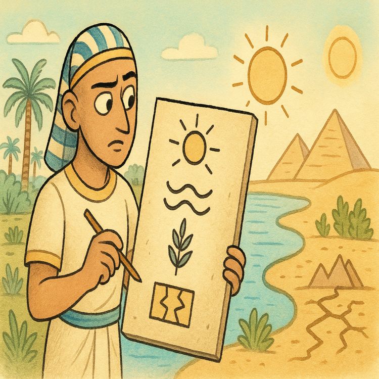 cover art for How Ancient Egypt Predicted Climate Collapse