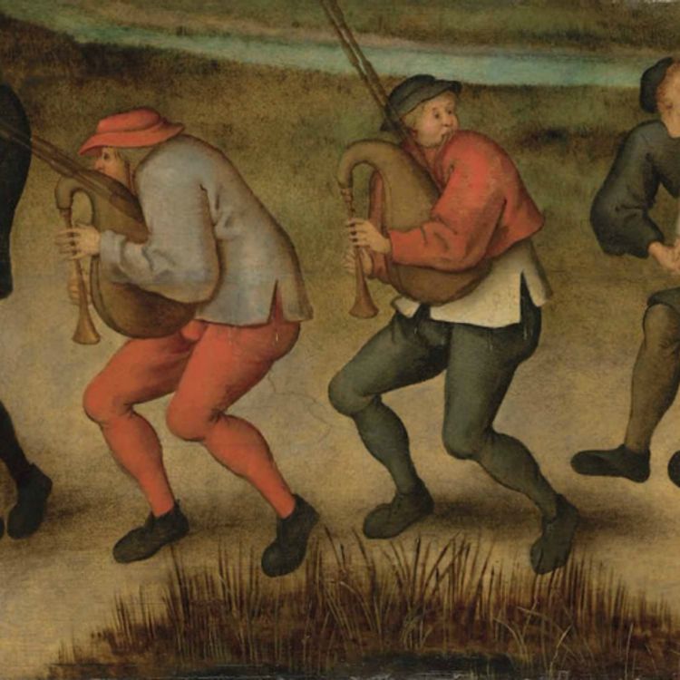 cover art for dancing plague