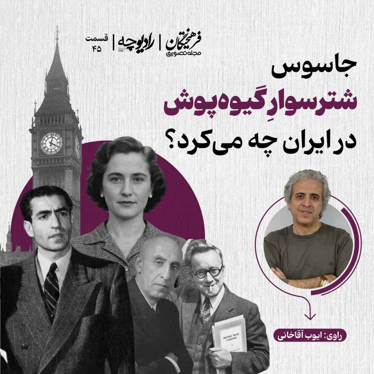 cover art for جاسوس شتر سوار گیوه پوش در ایران چه می کرد؟