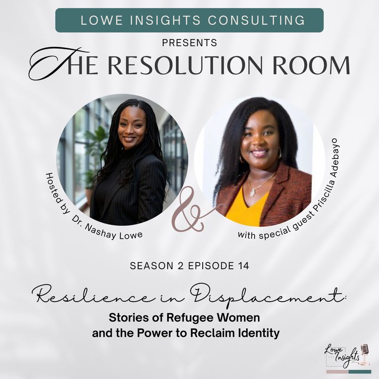 cover art for Resilience in Displacement: Stories of Refugee Women and the Power o Reclaim Identity