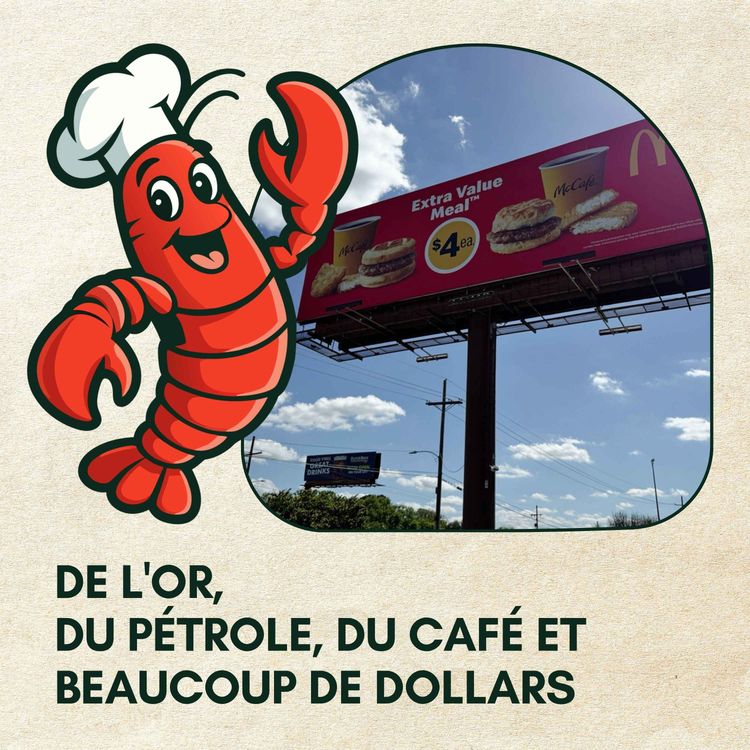 cover art for De l'or, du pétrole, du café et beaucoup de dollars