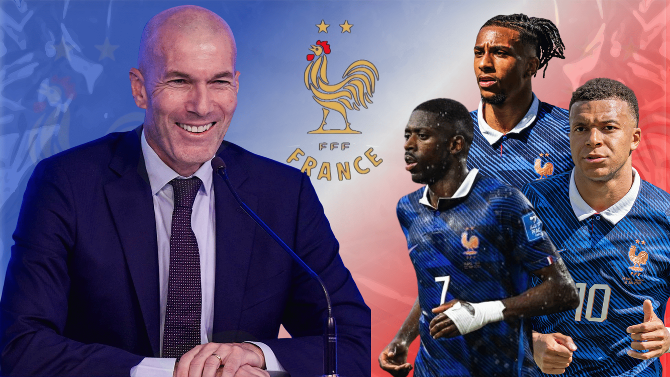 cover art for Coup d’envoi pour Zidane avec les Bleus !