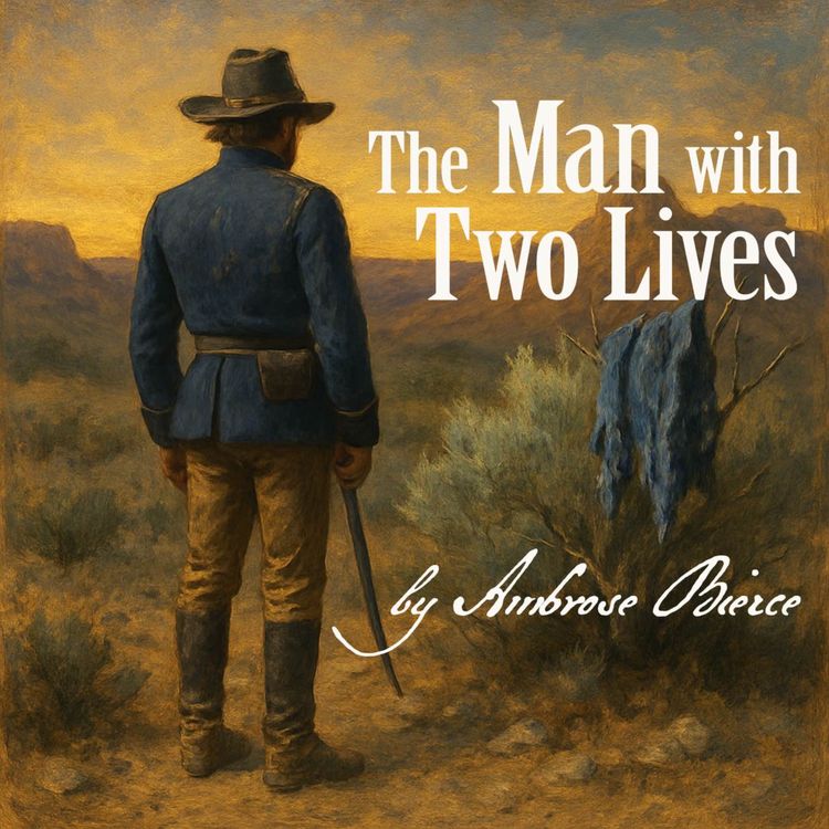 cover art for The Man with Two Lives – A Chilling Old West Tale by Ambrose Bierce