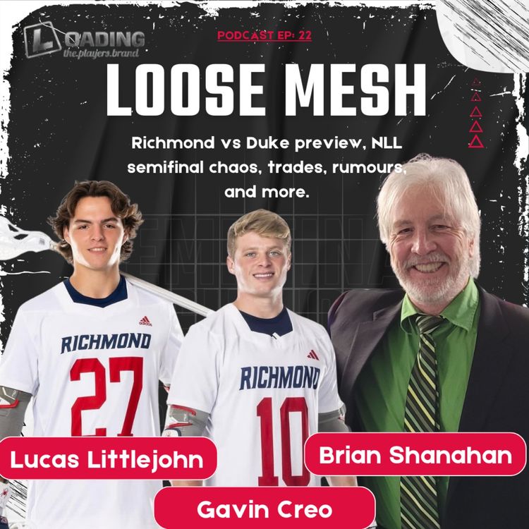cover art for Loose Mesh Ep. 22 | Richmond vs Duke Preview, NLL Semifinal Chaos & Trade Rumours