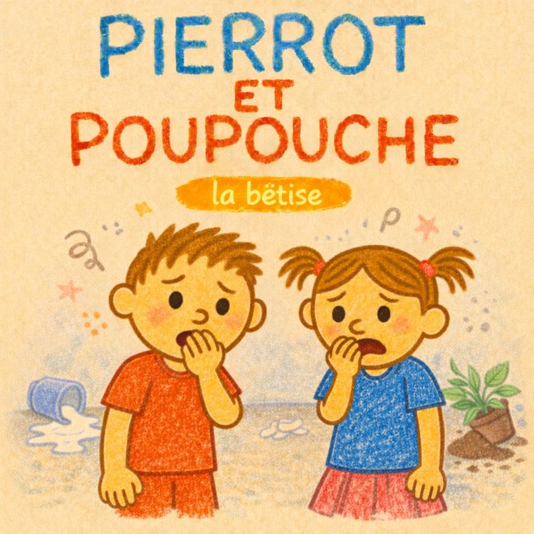 cover art for La bêtise de Pierrot et Poupouche
