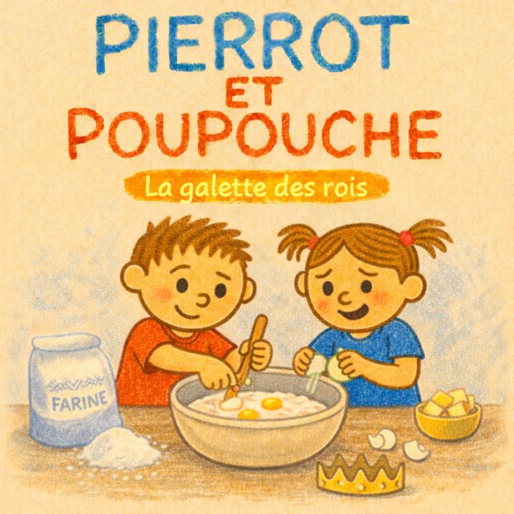 cover art for La galette des rois de Pierrot et Poupouche