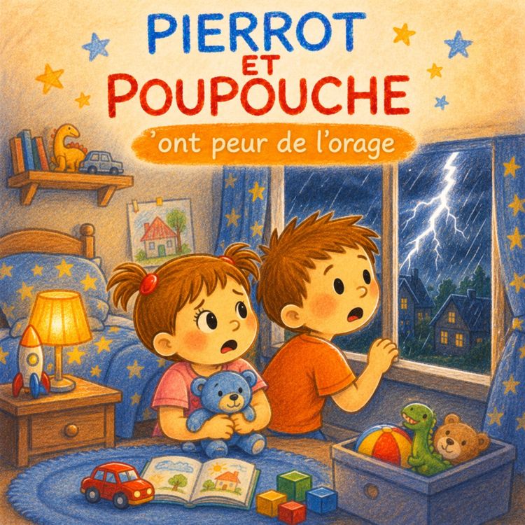 cover art for Pierrot et Poupouche ont peur de l'orage