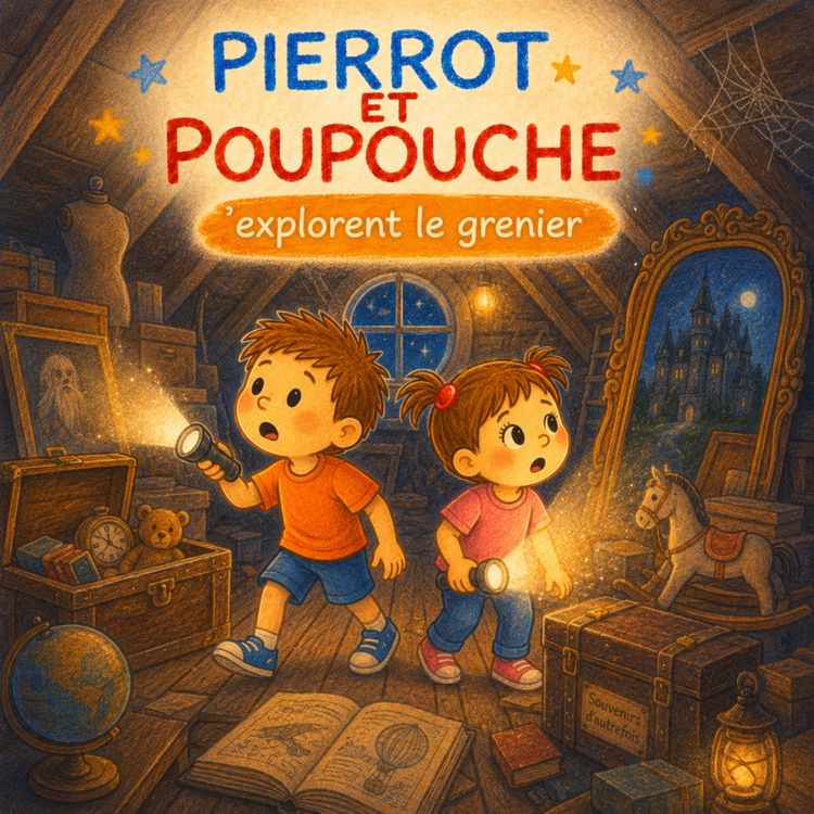 cover art for Pierrot et Poupouche explorent le grenier