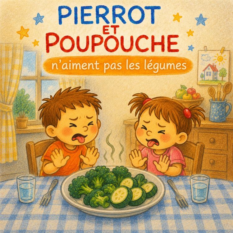 cover art for Pierrot et Poupouche n’aiment pas les légumes