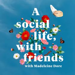 cover art for A social life, with friends