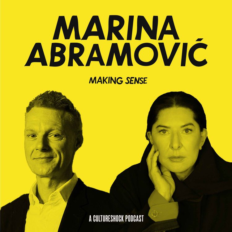 cover art for Making Sense with Marina Abramović