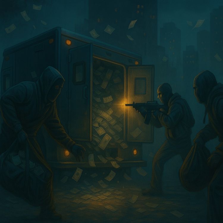 cover art for Ep 1: The Dunbar Armored Heist