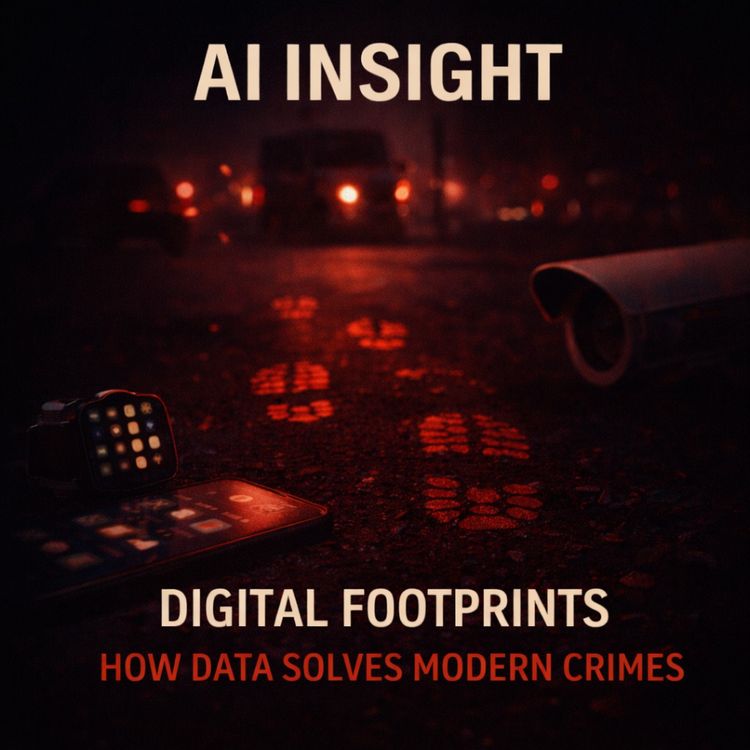 cover art for AI Insight — Episode 11: Digital Footprints - How Data Solves Modern Crimes