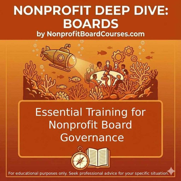 cover art for Essential Training for Nonprofit Board Governance