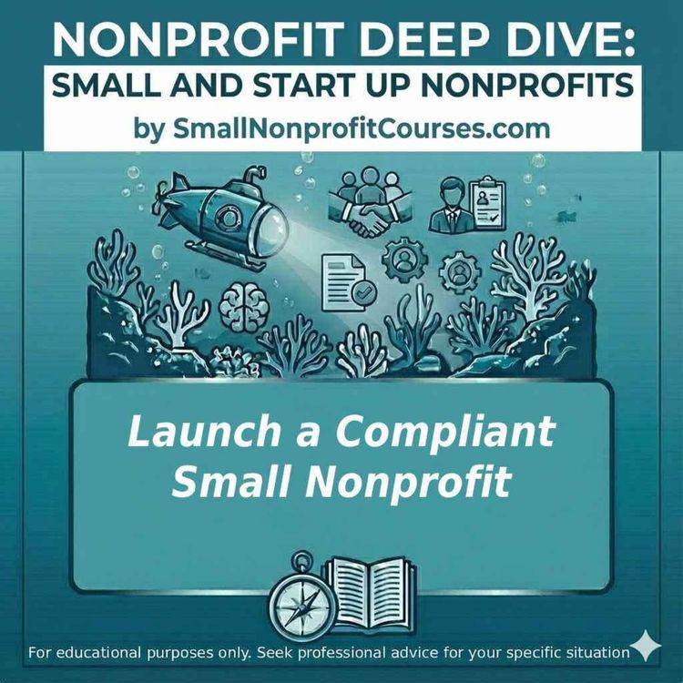cover art for Launch a Compliant Small Nonprofit