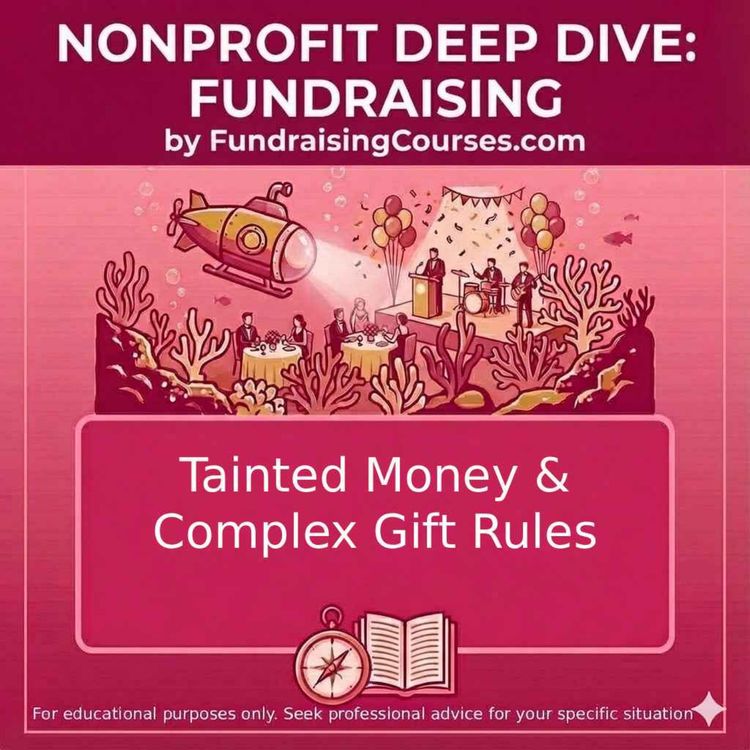cover art for Tainted Money and Complex Gift Rules