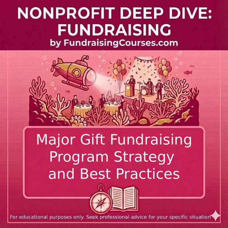cover art for Major Gift Fundraising Program Strategy and Best Practices