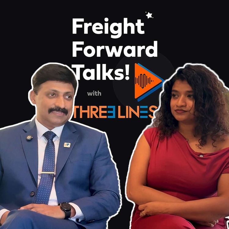 cover art for E4 | Freight Forwarding Explained with Shijin | NVOCC, 2PL vs 3PL & Global Trade Insights