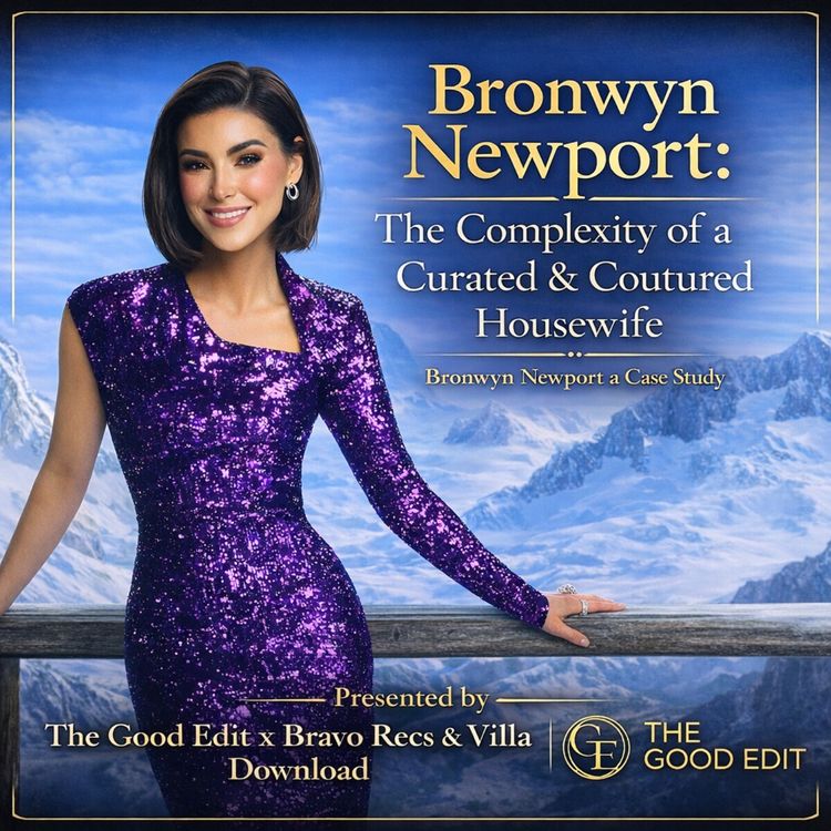 cover art for Bronwyn Newport: The Complexity of a Curated & Coutured  Housewife