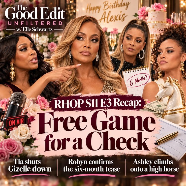cover art for RHOP S11 E3 Recap: Free Game for a Check | Bravo Recap