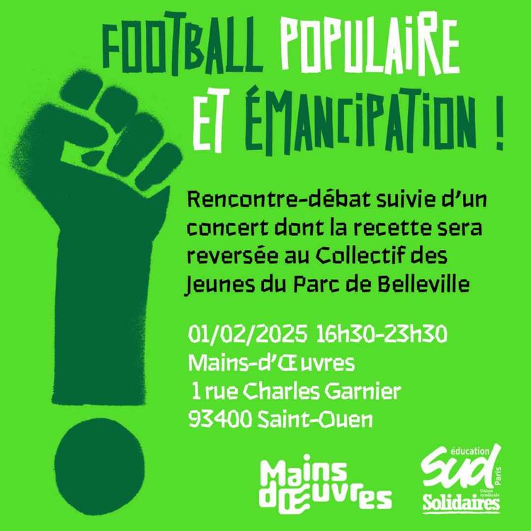 cover art for Rencontre - débat : football populaire et émancipation