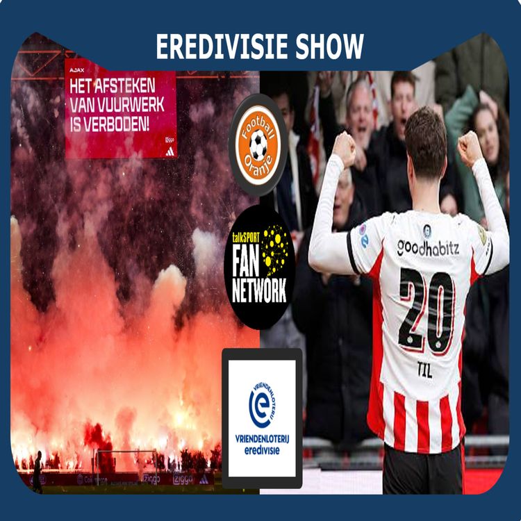 cover art for Eredivisie Show | Round 14: Ajax match abandoned, PSV win 8 in a row, NEC go third