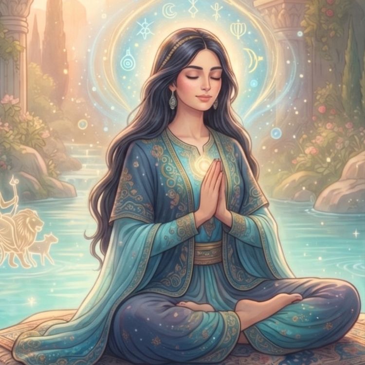 cover art for بیدار شدن آناهیتا: مدیتیشن عمیق برای پاکسازی روح، طراوت درون و رهایی از انرژیهای منفی